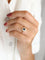 Bague 52.5 Bague marguerite vintage en or jaune 18k, saphir et diamants 58 Facettes 1CA0000011/1