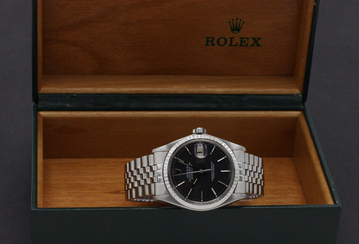 Montre Rolex Datejust - Montre 1603 (1969) 36 mm en acier 58 Facettes ROL/DJ1/989
