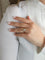 Bague 52 Bague solitaire diamant taille ancienne Old Mine Cut 3,07 carats 58 Facettes 1113.2