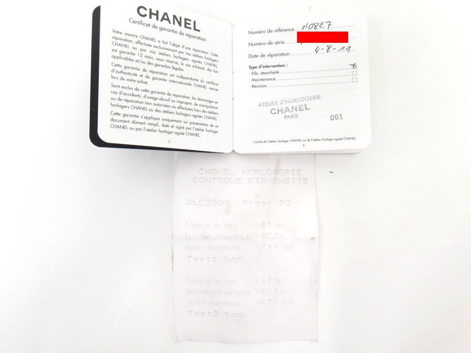 Montre Chanel Mademoiselle H0827 - Montre quartz 23 mm en acier 58 Facettes 271265