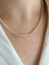 Collier Collier de perles fines en or jaune 18 carats et diamants taille rose 58 Facettes 507