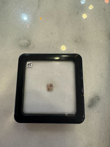 Diamant Fantaisie Orangé Marron 1.03ct 58 Facettes