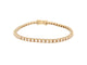 Bracelet Mauboussin Tu es ma rivière d'amour - Bracelet en or jaune 18k et diamants 2 ct 58 Facettes 272530