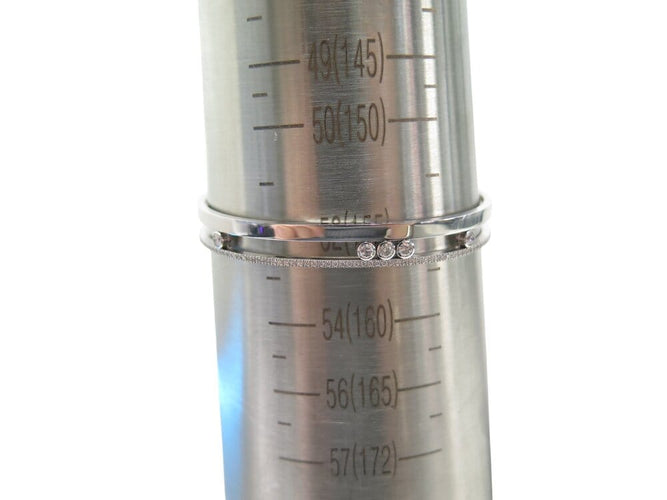 Bracelet Messika Move Romane - Bracelet jonc en or blanc et diamants 58 Facettes 268783