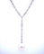 Collier Art déco - Collier pendentif en or blanc 18 carats avec diamants 58 Facettes