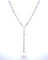 Collier Art déco - Collier pendentif en or blanc 18 carats avec diamants 58 Facettes