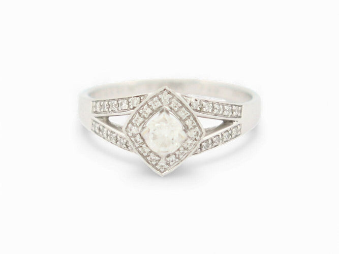 Bague 50 Mauboussin Love My Love - Bague en or blanc 18k et diamants 0,41 ct 58 Facettes 271099