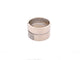 Bague 50 Dinh Van Seventies GM - Bague en or blanc 18k et diamants 0,75 ct 58 Facettes 268751