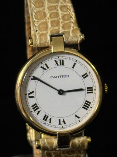 Montre Cartier Vendôme Louis - Montre vintage en or 18 carats, quartz 58 Facettes