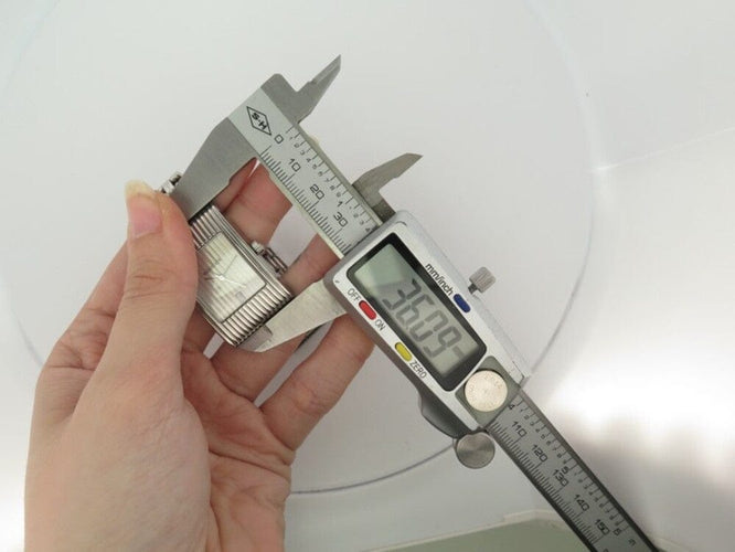 Montre Boucheron Reflet Medium - Montre à quartz 36 mm en acier palladié 58 Facettes 247336