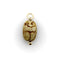 Pendentif Egyptian Revival - Pendentif scarabée en or jaune 14k et pierre beige 58 Facettes A2003M