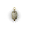 Pendentif Pendentif scarabée style Egyptian Revival en or 14 carats et pierre grise 58 Facettes A2003P