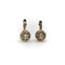 Boucles d'oreilles Boucles d'oreilles pendantes fleurs victoriennes en or 18k et diamants 58 Facettes