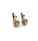 Boucles d'oreilles Boucles d'oreilles pendantes fleurs victoriennes en or 18k et diamants 58 Facettes