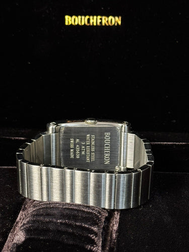 Montre Boucheron Reflet Icare XL - Montre en acier inoxydable 58 Facettes