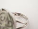 Bague 54 Adler - Bague Pierre cabochon cage en or blanc 18k et diamants 2 ct 58 Facettes 268856