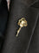 Broche Chaumet - Broche bouquet de fleurs en or jaune 18 carats 58 Facettes 1153.4