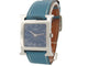 Montre montre HERMES heure h hh1.510 quartz 34 mm en acier et cuir bleu 58 Facettes 272965