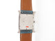 Montre montre HERMES heure h hh1.510 quartz 34 mm en acier et cuir bleu 58 Facettes 272965