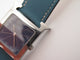 Montre montre HERMES heure h hh1.510 quartz 34 mm en acier et cuir bleu 58 Facettes 272965