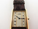 Montre vintage montre CARTIER tank must 681006 vermeil plaque or quartz plated 58 Facettes 272827