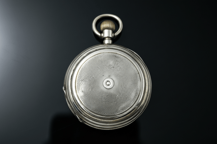 Montre Zenith Billodes - Montre de poche homme en argent 800 58 Facettes