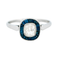 Bague 53 Diamond Sapphire Platinum Halo Ring 58 Facettes 38D54FF352D5479DBFF158C1A31D0550