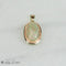 Pendentif Pendentif opale australienne cabochon en or jaune 14 carats 58 Facettes 2618
