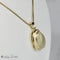 Pendentif Pendentif opale australienne cabochon en or jaune 14 carats 58 Facettes 2618