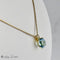 Pendentif Pendentif en or jaune 18 carats avec topaze et diamants 58 Facettes 2364