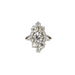 Bague 53 Bague marquise vintage diamants 58 Facettes 1033