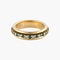 Bague 54.5 / Or Jaune Bague alliance «Phœbé» tour complet en or jaune 18k et diamants 58 Facettes BO/220067