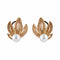 Boucles d'oreilles Or Jaune Boucles d’oreilles « Velvet » en or jaune 18k et perle blanche 58 Facettes BO/220049