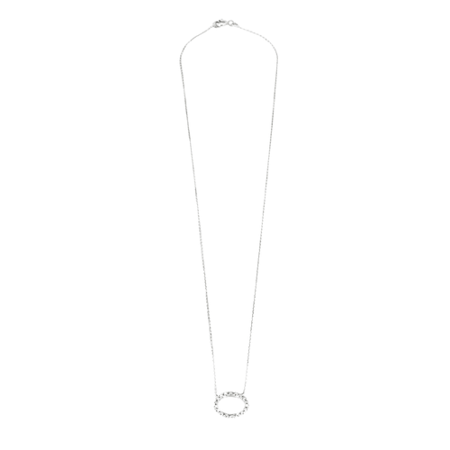 Collier Collier or blanc et diamants 58 Facettes