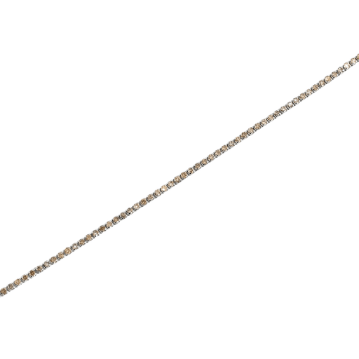 Bracelet Bracelet tennis - or gris et diamants 58 Facettes DV0597-8