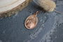 Pendentif Médaille miraculeuse ovale Vierge Marie en or rose 58 Facettes Ref295