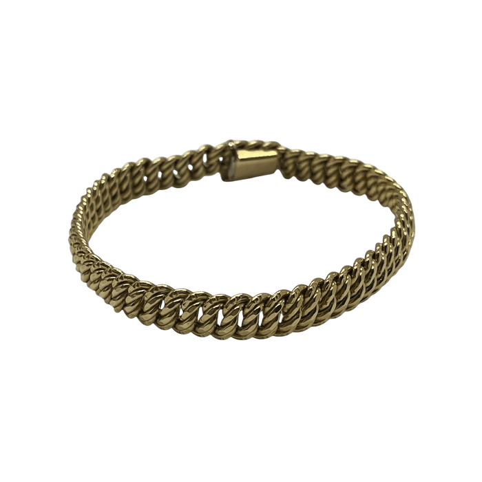 Bracelet Bracelet or maille américaine 58 Facettes 149052924