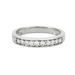 Bague 54 Bague or blanc sertie de diamants 58 Facettes AB24