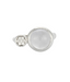 Bague 54 Bague Design or blanc 58 Facettes 207160