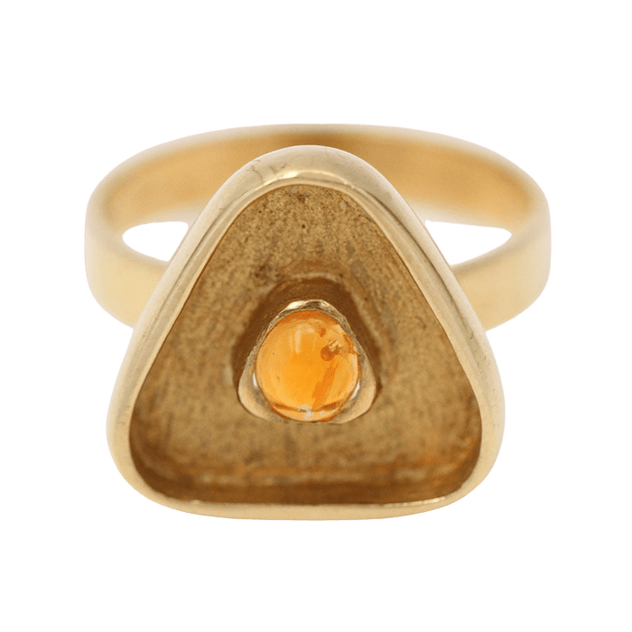 Bague 53 Bague Citrine Cabochons 58 Facettes D359543JC