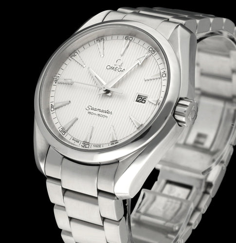 Montre Omega Seamaster Aqua Terra - Montre quartz en acier 39 mm 231.10.39.61.02.001 58 Facettes OMG/SEA/251