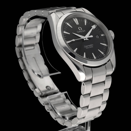 Montre Omega Seamaster Aqua Terra - Montre quartz en acier 36 mm réf. 2518.50.00 58 Facettes OMG/SEA/270