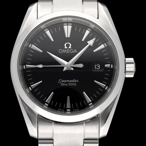 Montre Omega Seamaster Aqua Terra - Montre quartz en acier 36 mm réf. 2518.50.00 58 Facettes OMG/SEA/270