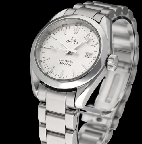 Montre Omega Seamaster Aqua Terra - Montre dame quartz en acier 29 mm 58 Facettes OMG/SEA/271