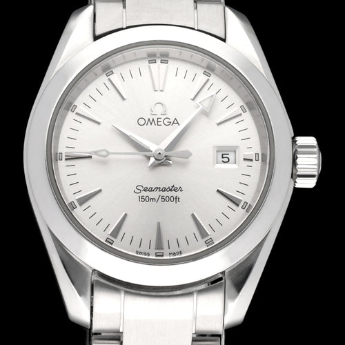 Montre Omega Seamaster Aqua Terra - Montre dame quartz en acier 29 mm 58 Facettes OMG/SEA/271