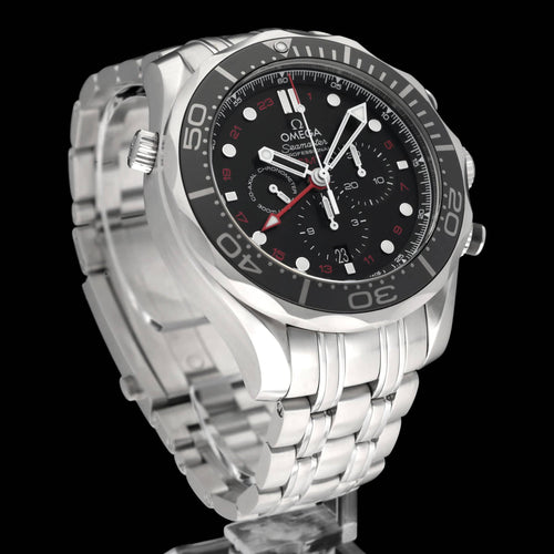 Montre Omega Seamaster Diver 300 M GMT - Montre 44 mm acier 58 Facettes OMG/SEA/322