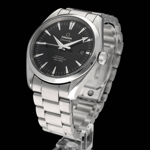 Montre Omega Seamaster Aqua Terra - Montre automatique 39 mm en acier 58 Facettes OMG/SEA/332