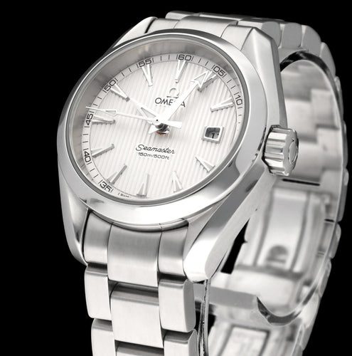 Montre Omega Seamaster Aqua Terra - Montre dame en acier quartz 30 mm 58 Facettes OMG/SEA/335