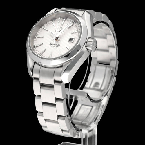 Montre Omega Seamaster Aqua Terra - Montre dame en acier quartz 30 mm 58 Facettes OMG/SEA/335