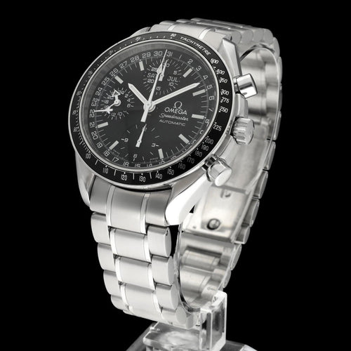 Montre Omega Speedmaster Day-Date - Montre 3520.50.00 acier, 39 mm (1998) 58 Facettes OMG/SPE/447
